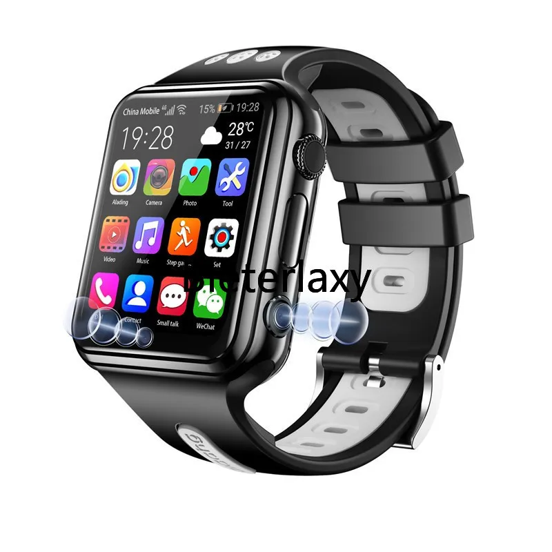  4G Kids Smart Watch GPS Wifi Ip67 Tracking Waterproof 1080mAh Big Battery 1.4 Inch Display Camera T