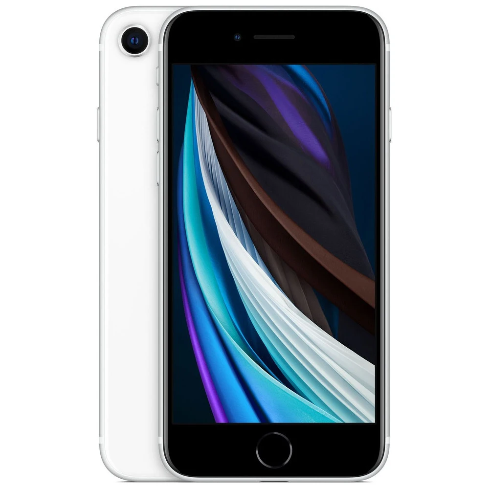 Смартфон Apple iPhone SE 2020 White 4.7&quot IPS A13 Bionic 128Гб 12Мп iOS | Мобильные телефоны и аксессуары