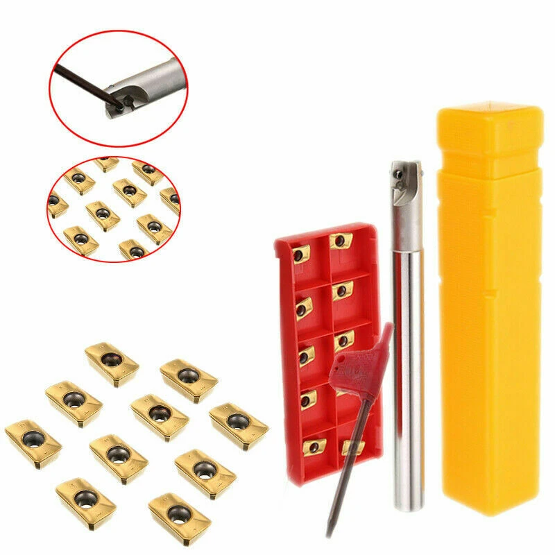 BAP 300R C14-14-130 Indexable Milling Cutter+APMT1135PDERDP Inserts Part Set Kit