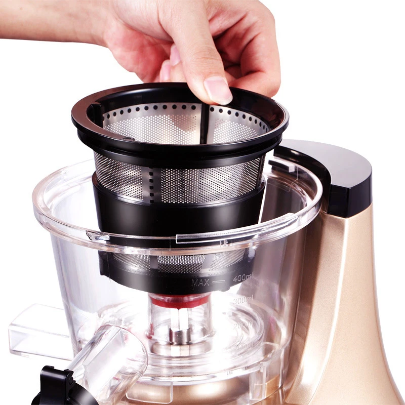 Low Speed Juicer Vegetable Juice Extractor Multifunctional Electric Juicers  Fruit Soybean Milk Extractor