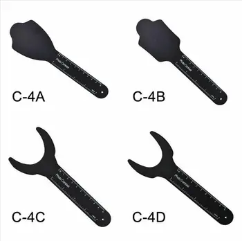 

1Set(4Pcs) Dental Photo Contrast Set Black Background Board Palatal Photography Contraster