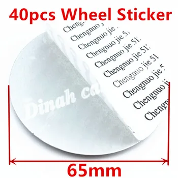 

40pcs 65mm 65 mm Custom Made or Modification Car Styling Accessories For Wheel Hub Center Caps Logo Sticker Decals Emblem Badge