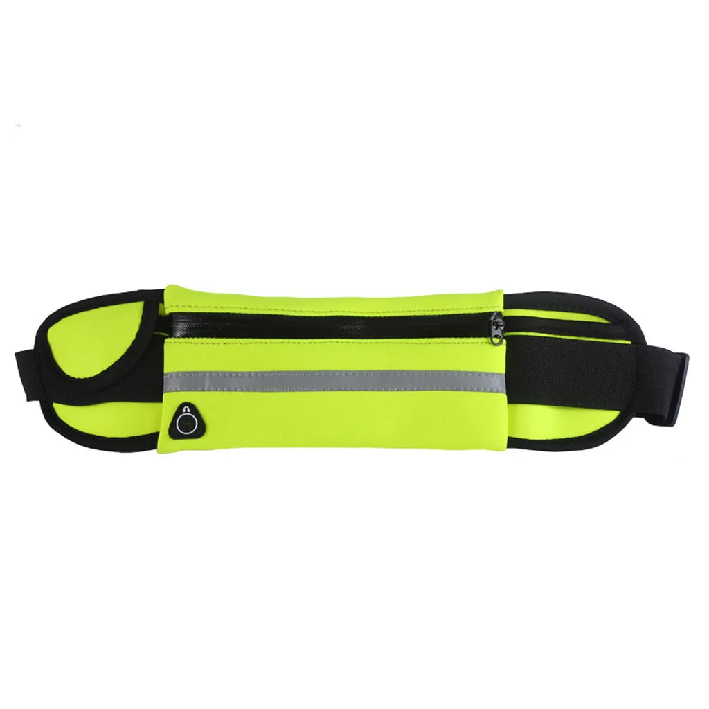 CONEED Fashion Waist Packs Unisex Sports Waterproof Belt Multi-Function Bag Zipper Messenger Bag Pouch Run Chest Waist Bag