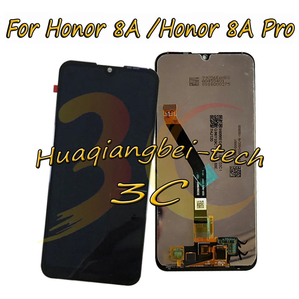 Для huawei Honor 8A/Honor 8A Pro JAT-L29 L41 LX1 LX3 ЖК-дисплей кодирующий преобразователь сенсорного экрана в сборе с рамкой для Honor Play 8A