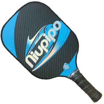 Niupipo ракетка для тенниса ракетка из стекловолокна углеродная сотовая битая ракетка ракетки для бадминтона Сумка для одиночного использования в помещении Спорт на открытом воздухе - Цвет: MX08 Blue