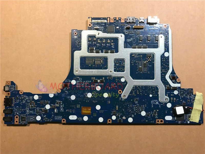Vieruodis для Dell OEM Alienware 17 R4 15 R3 Материнская плата ноутбука I7-6700HQ Процессор N17E-G1-A1 GPU LA-D751P 8HJ6J 08HJ6J CN-08HJ6J