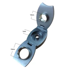 Аксессуары для сигарет 3 в 1 аксессуар для сигар Дырокол складной портативная сигара отверстие открывалка 3 размера металл