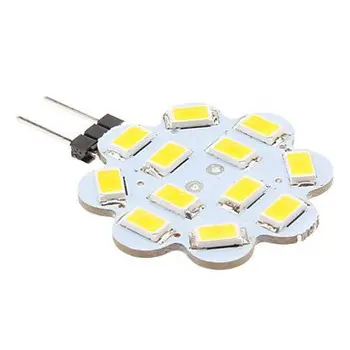 

DC 12V G4 LED Lamp Bulb 3W 5730 SMD Light Corn Bulbs Droplight Chandelier 5730SMD Spot light Cool/Warm White
