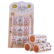 Rafah 3 шт. бигуди для волос Красота объем Пластиковые вьющиеся волосы баррель инструменты для волос оптом десять юаней бутик товары