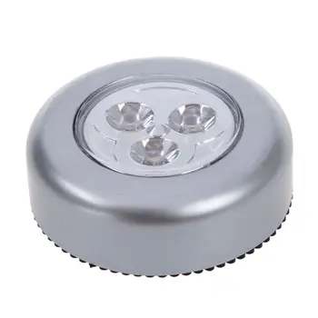 

Led 6pcs Stick n Click LED Bright Lights - Click Push On Off Light For Kitchen Cupboard Garage