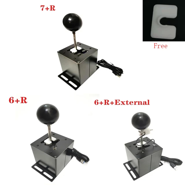 Simulation Racing Game H gear Shifter For Logitech G29/G25/G27/G920/G923  For Thrustmaster T300RS/GT For ETS2 Simracing PC USB - AliExpress