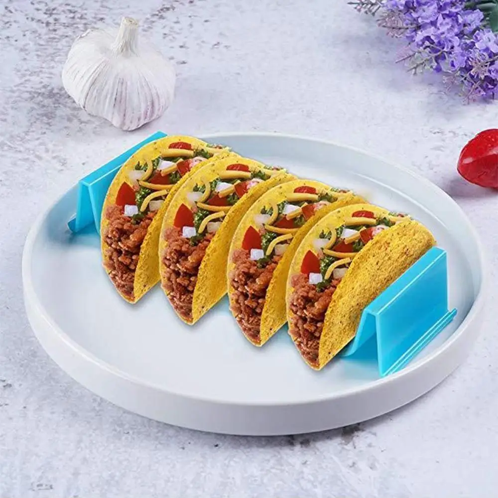 6/12Pcs BPA Free Taco подставка держатель лоток печь стойка Dishwash волна Форма держателем для Тако Дисплей стойки Кухня Еда Пособия по кулинарии стойки основа