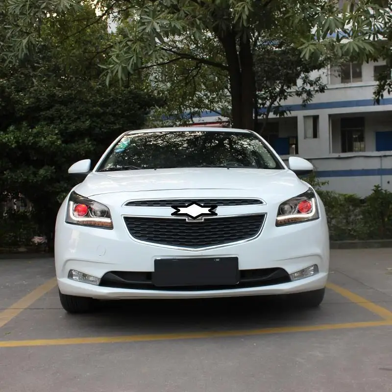 Бегущие Neblineros боковые поворотники Drl наружные Luces Led Para Автомобильные фары в сборе 15 для Chevrolet Cruze