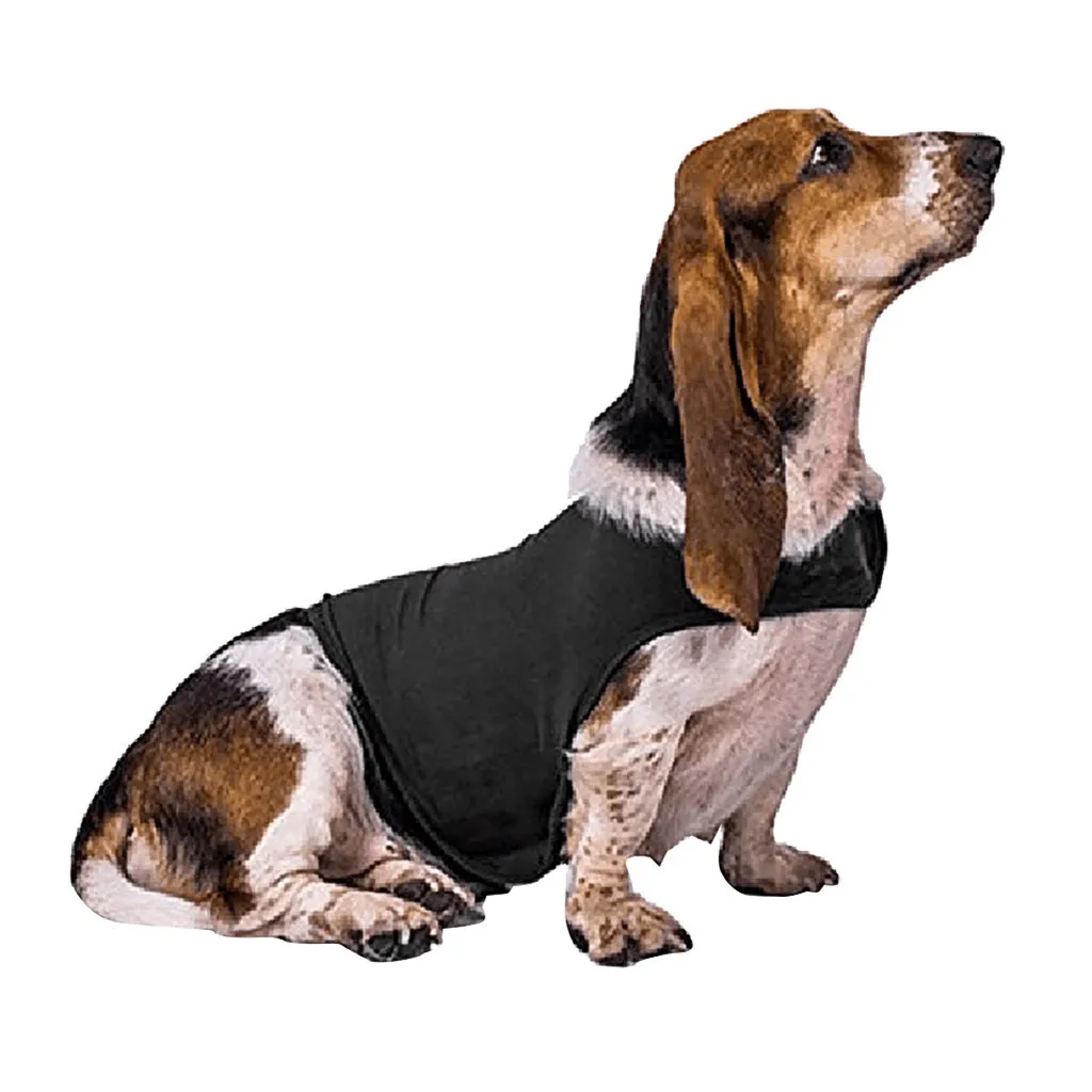 Pet Dog Calm Anti-Anxiety Jacket Stress Relief Vest Coat Soft Cotton Costume Dog Anxiety Jacket Calming Vest Pet Coat Thunder