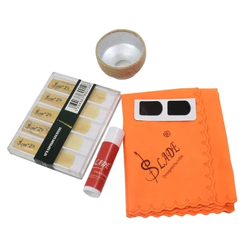 

Soprano Saxophone Accessories Kit 5 In 1 Cork Grease Cleaning Cloths