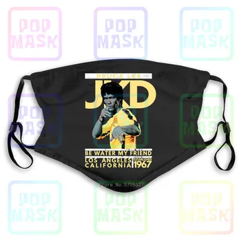 

Bruce Lee Heather Jay Kay Dee Washable Reusable Mask with 2Pcs PM2.5 Filters 5 Layers