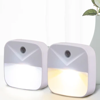 

3PCS Night Light Plug In LED Night Light Bedside Lamp 220V with Sensor Wireless Children Living Room Bedroom Wall Lamp
