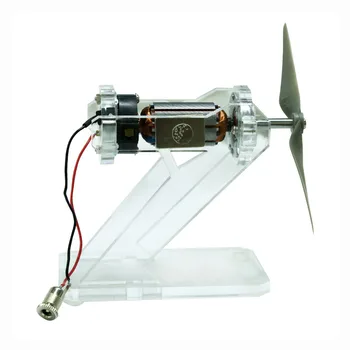 

Brush motor demonstration model fan blade 12V / detachable Teaching Instrument Science and technology small production toy