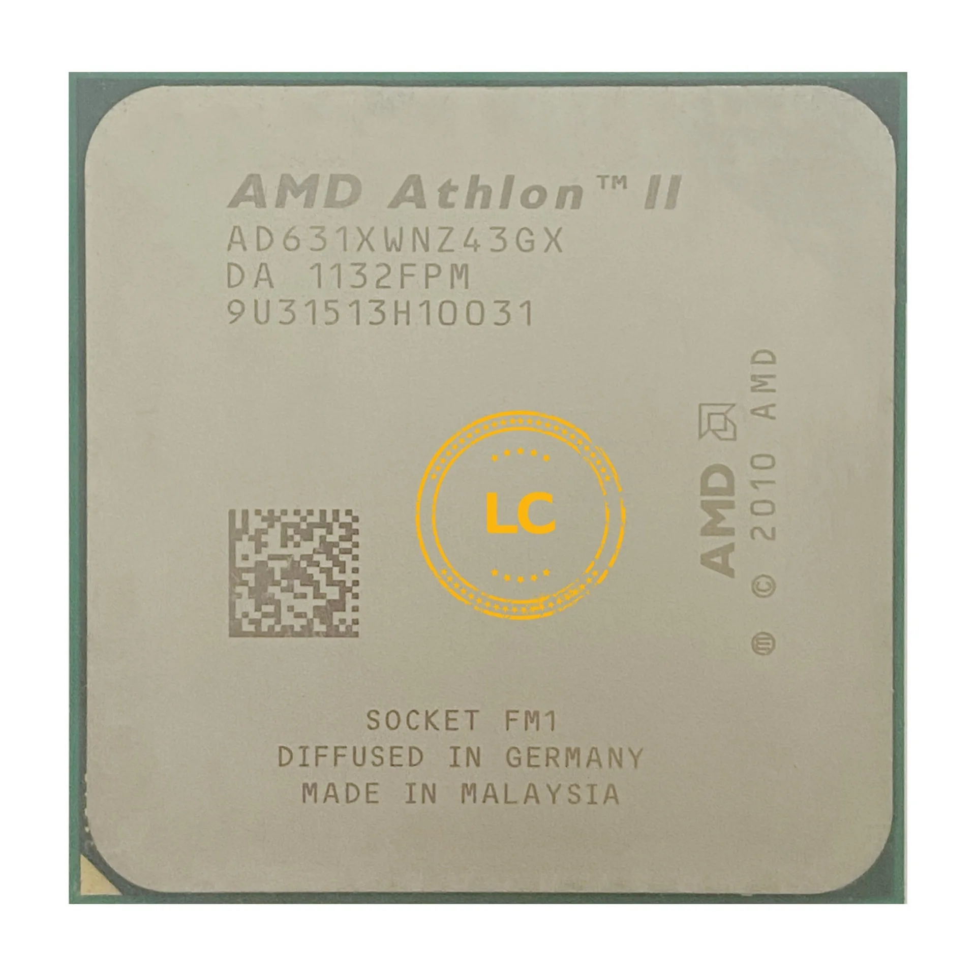 Четырехъядерный процессор AMD Athlon II X4 631 2 6 ГГц AD631XWNZ43GX разъем FM1 | Компьютеры и офис