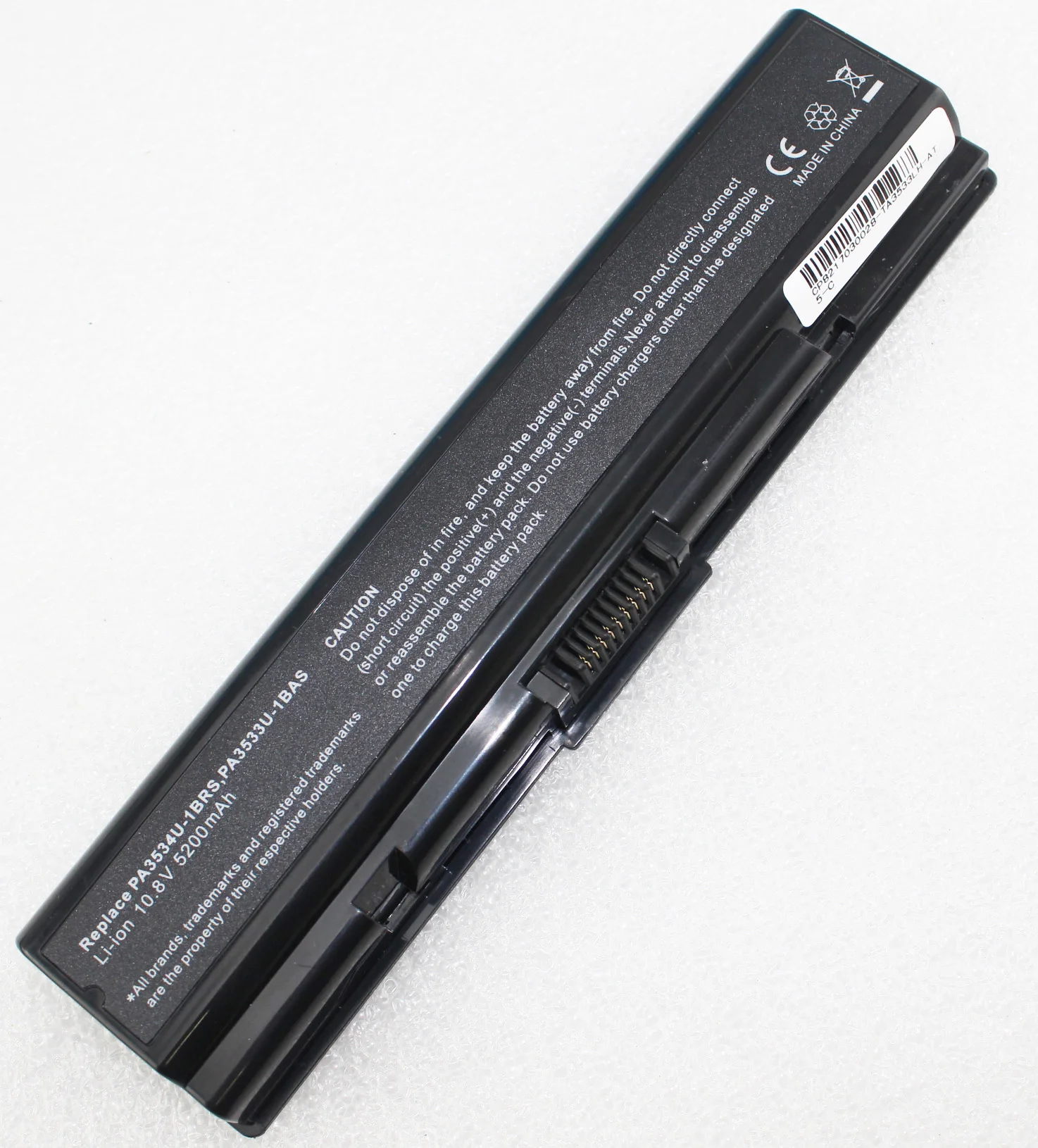 Аккумулятор для ноутбука 5200 мАч Toshiba pa3534 pa3534u PA3534U 1BAS 1BRS Satellite L200 L500 A300 A500 L550