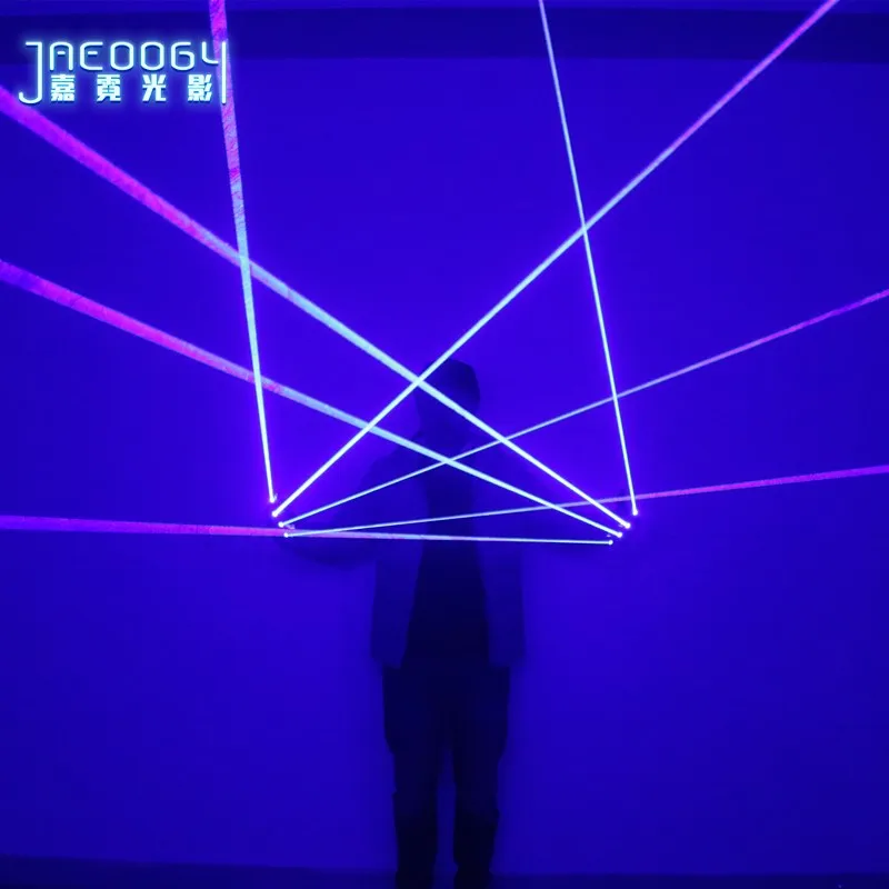 

Чистые синие лазерные перчатки, перчатки для ночного клуба, бара, вечеринки, светящиеся перчатки, реквизит для выступления певицы, лазерного шоу, костюмы Luorescent