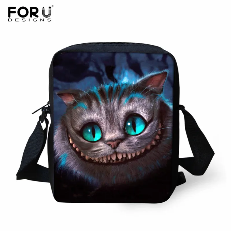 FORUDESIGNS/женские сумки через плечо с объемным животным котом, дизайнерские сумки через плечо с пандой для девочек, женские мини сумки через плечо - Цвет: L5400E