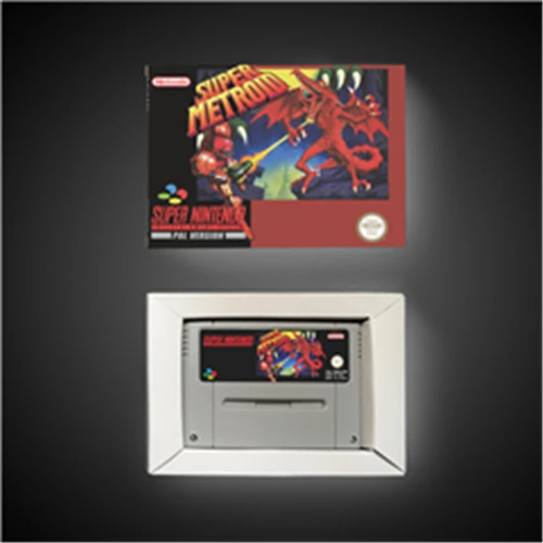 

Super Metroided - EUR Version RPG Game Card Battery Save With Retail Box