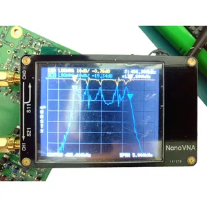 Image 5 - Mới NanoVNA 2.8 inch LCD Cảm Ứng HF VHF UHF UV Vector Thiết Bị Phân Tích Mạng 50KHz   300MHz Ăng Ten Phân Tích với pin I4 001