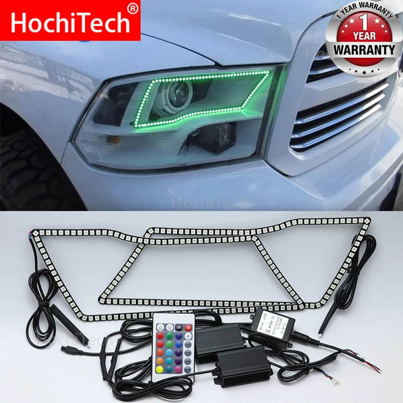 Для Dodge ram 1500 2500 3500 4500 5500 2009 2016 автомобильный RGB многоцветный светодиодный
