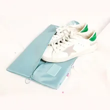 9 цветов портативная походная сумка для обуви на молнии с окном сумка для хранения водонепроницаемые сумки Горячая новинка нейлоновая обувь с принтом Органайзер