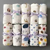 1Pc mousseline 100% coton bébé Swaddles doux nouveau-né couvertures bain gaze écharpe pour bébé sac de nuit poussette couverture tapis de jeu ► Photo 1/6