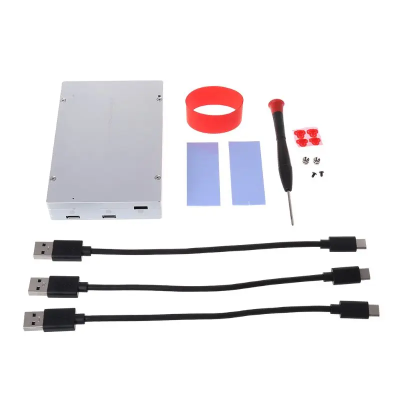 OOTDTY Aluminum M.2 NVME SATA 2.5