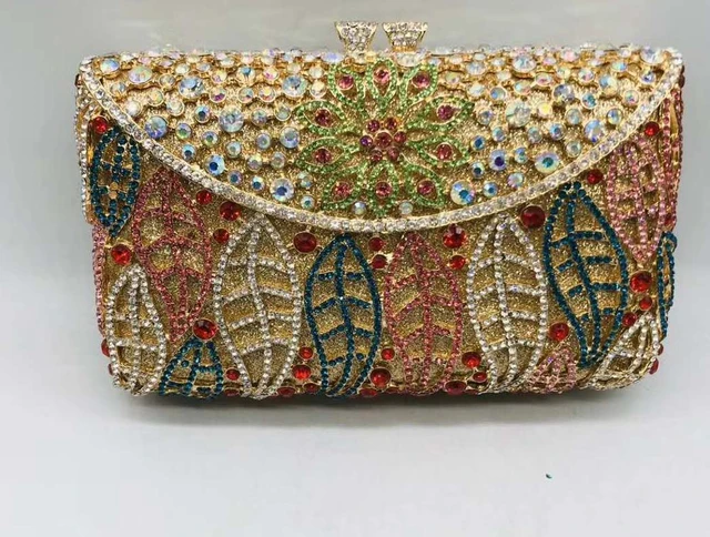 Gold Lotus Indian Potli Bag – Craft Bazaar