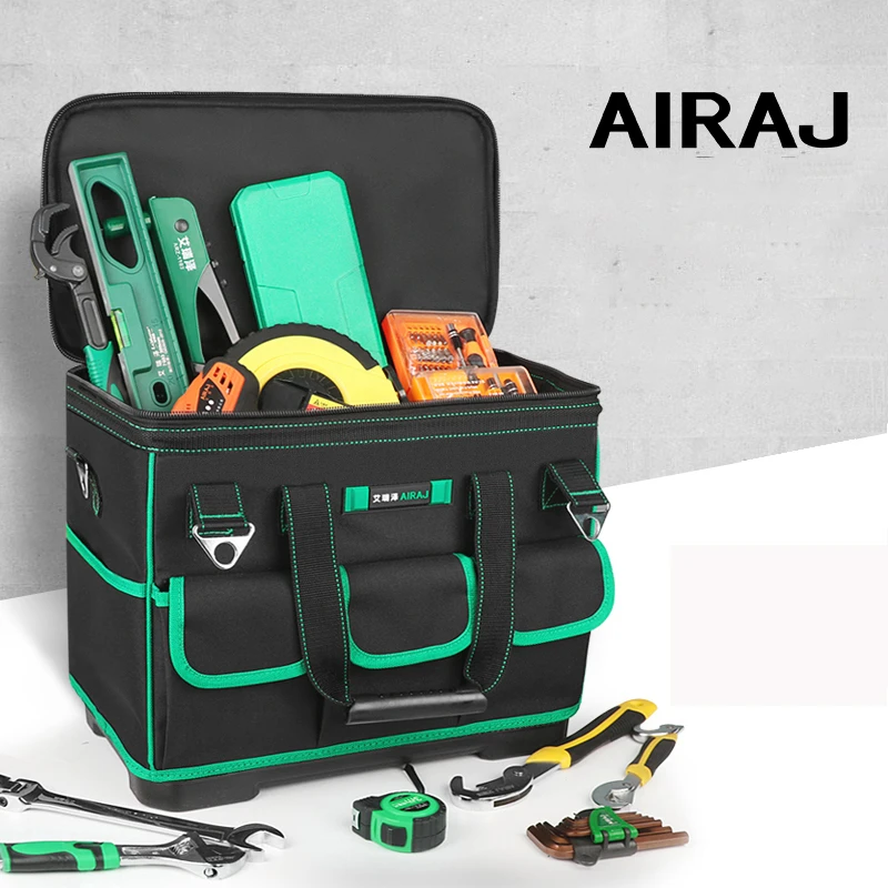 roller cabinet AIRAJ Heightening Large Capacity Tool Bag, Multi-Function Electrician Bag, Anti-Fall and Wear-Resistant Woodworking Bag personalized tool bag