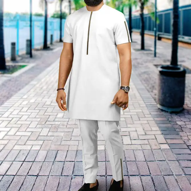 African Suit for Men Big and Tall 