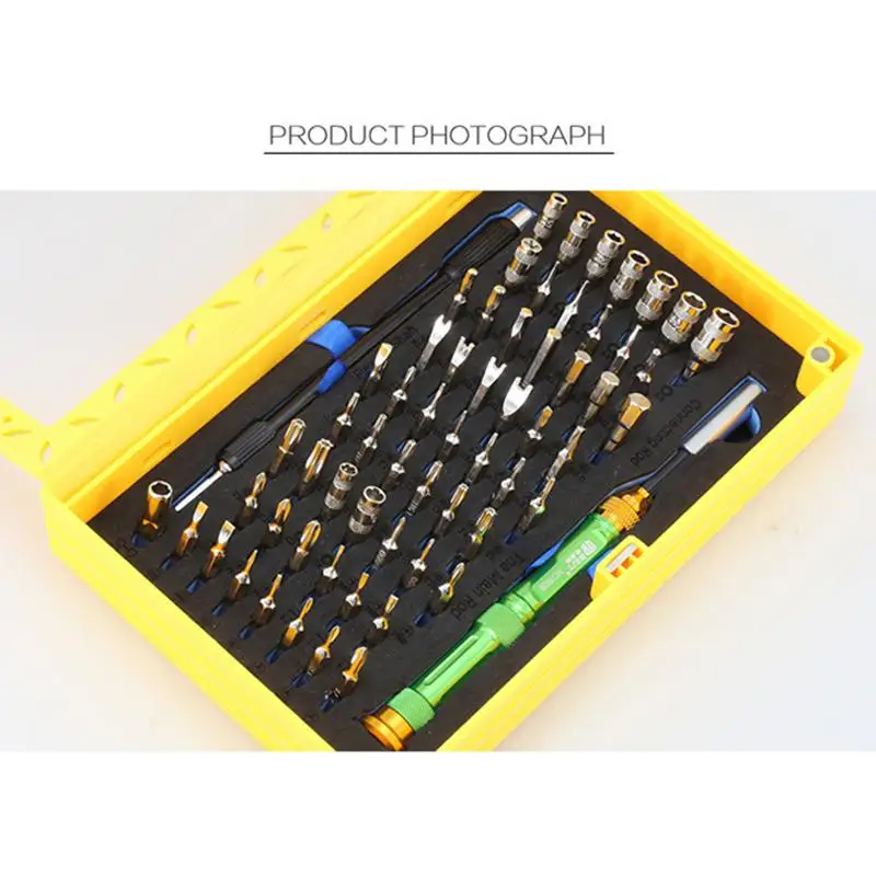 BST-8928 63 в 1 профессиональные инструменты для ремонта комплект многофункциональная Прецизионная отвертка Набор для iPhone Mac ноутбук