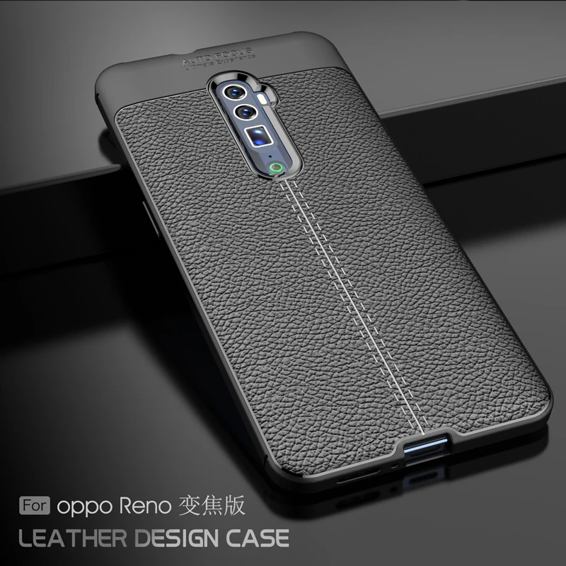 Thouport Силиконовый чехол на Oppo Reno 2Z 10x Zoom Reno2 F Z мягкий ударопрочный из ТПУ резиновый