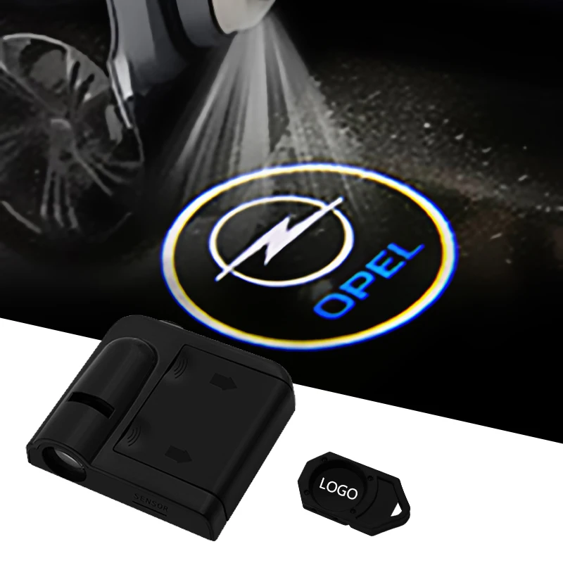 

LED Car Door Welcome Light Projector Courtesy Laser Shadow Lamp for Opel Astra H G J Insignia Mokka Zafira Corsa car Accessories