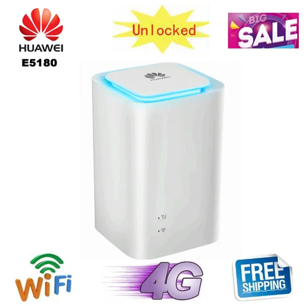 Оригинальный разблокированный Huawei E5180 E5180s 22 4G LTE Cube 150 Мбит/с CPE Wifi роутер|wifi 802.11 n