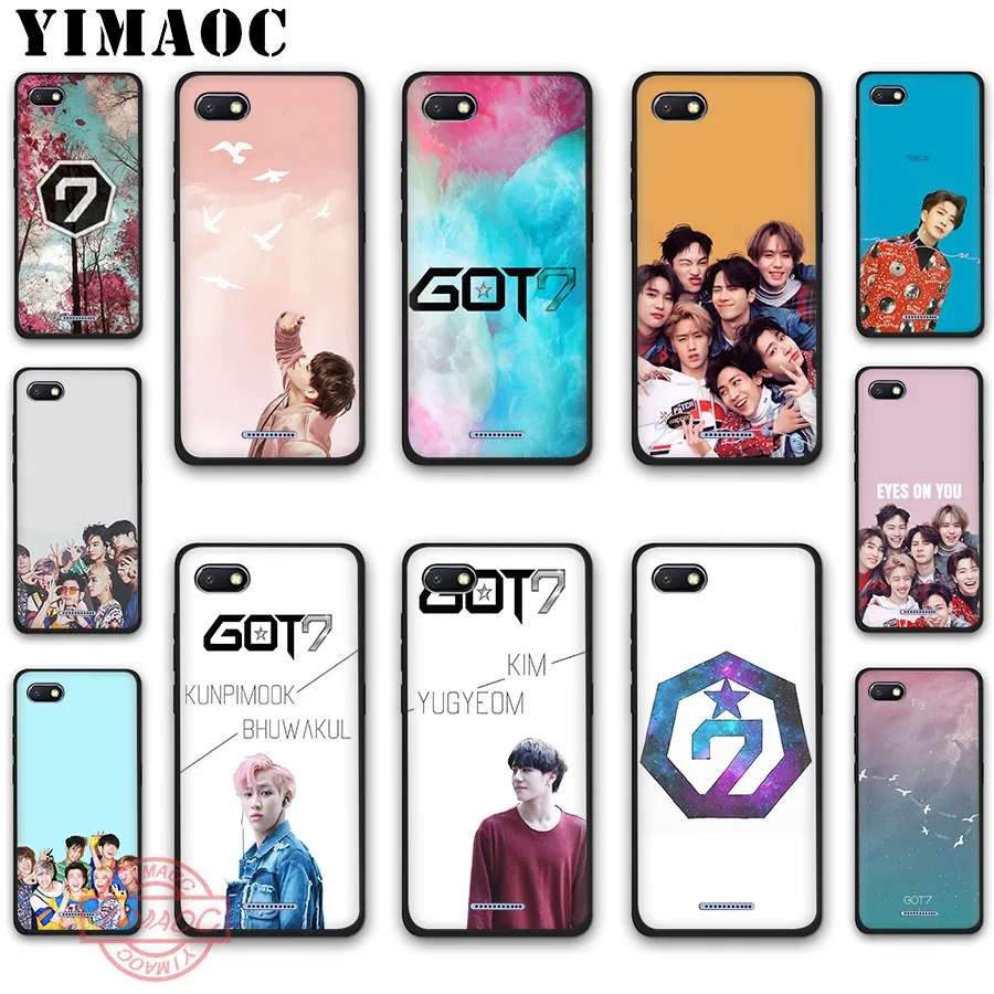YIMAOC GOT7 JinYoung Jackson Soft Silicone Case for Redmi Note 8 7 6 5 K20 Pro Plus 5A Prime 6A 7A 4X S2 Go | Мобильные телефоны и