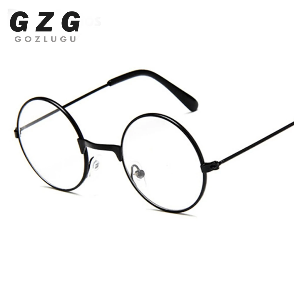 Новые круглые очки оправы оптика дети с прозрачными линзами Близорукость Оптические прозрачные очки для детей мальчиков девочек