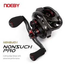 

NOEBY Nonsuch Pro Baitcasting Reel 8KG 17LB Max Drag Magnetic Brake System 7.3:1 Ratio Low Profile Saltwater Baitcasting Reel