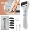 Electric Foot File Vacuum Callus Remover Pedicure Tools Dead Skin Callus Remover Foot Files USB Rechargeable Foot Skin Care Tool 1