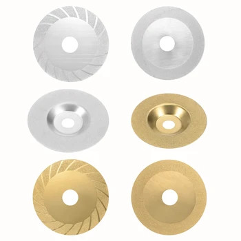 

uxcell 1Pcs Diamond Grinding Disc 4 Inch Glass Stone Grinding Wheel 120-150 Grit to Glass Marble Rock Stone Granite Glass