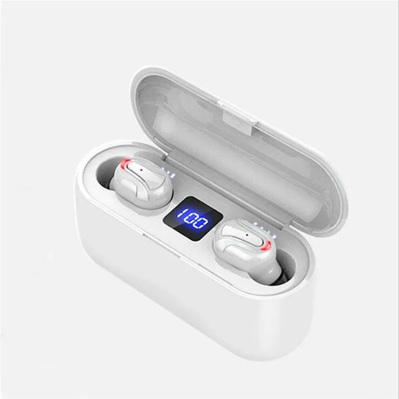 TWS Bluetooth наушники с микрофоном светодиодный дисплей беспроводные Bluetooth наушники с шумоподавлением гарнитуры Fone De Ouvido 50DEC10
