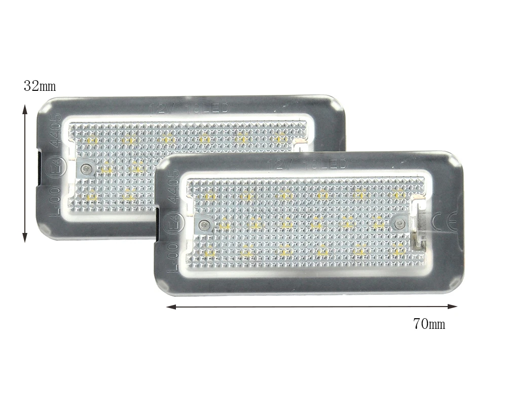 2x светодиодный номерной знак светильник для FIAT 500/C ABARTH CANBUS TARGA 51800482