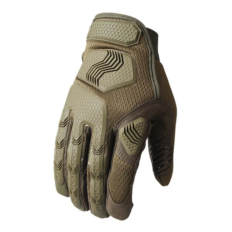 Горячие велосипедные перчатки практичные полный палец защитный Открытый Мотоцикл езда альпинистские Кемпинг Пешие Прогулки Спорт ручная одежда - Цвет: QJ2378JG