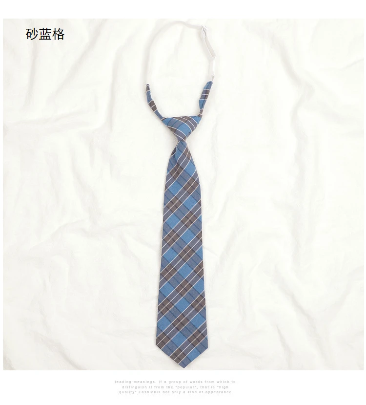 Woven Necktie Fashion Women Cotton Boys Girls Slim Plaid For Christmas Gifts Casual Novelty Rubber