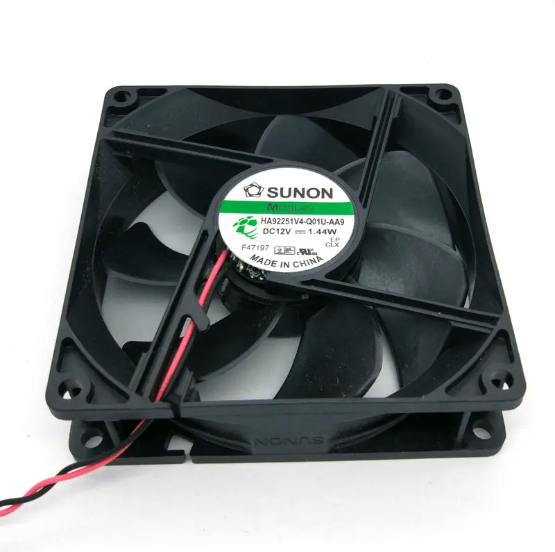 Ventilador de Refrigeração Linhas Novo Original Ha92251v4-q01u-aa9 92x92x25 mm dc 12v 1.44w - Imagem 2
