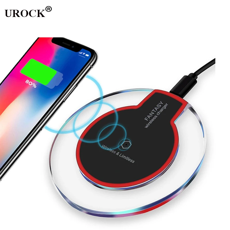 

Wireless Charging Dock Fast Charge For Samsung S8 Plus S6 Edge Wireless Charger For iPhone 8 Plus X Mobile Phone Charge